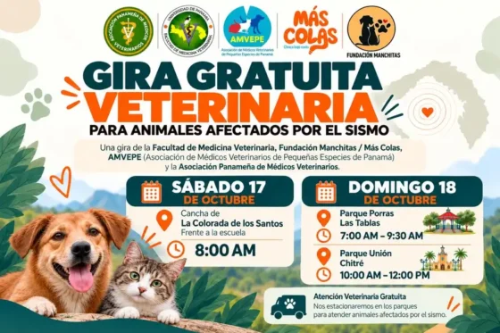 Gira Gratuita Veterinaria Sismo 2026